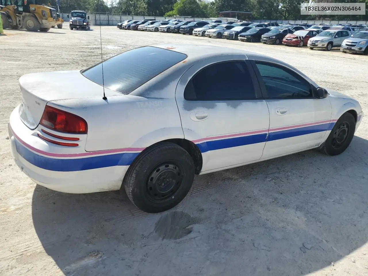 2002 Dodge Stratus Se VIN: 1B3EL36X02N306464 Lot: 61295865