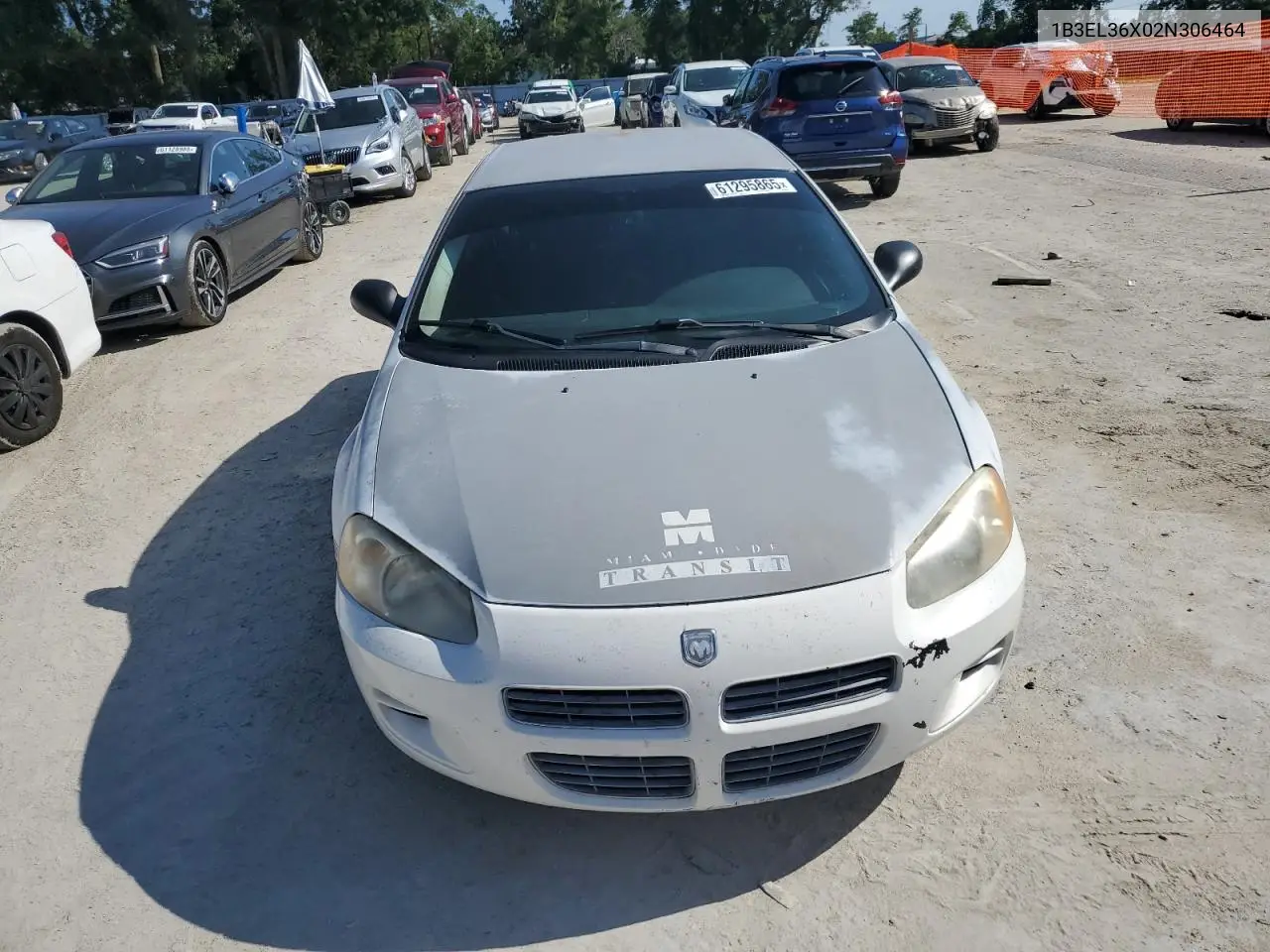 2002 Dodge Stratus Se VIN: 1B3EL36X02N306464 Lot: 61295865