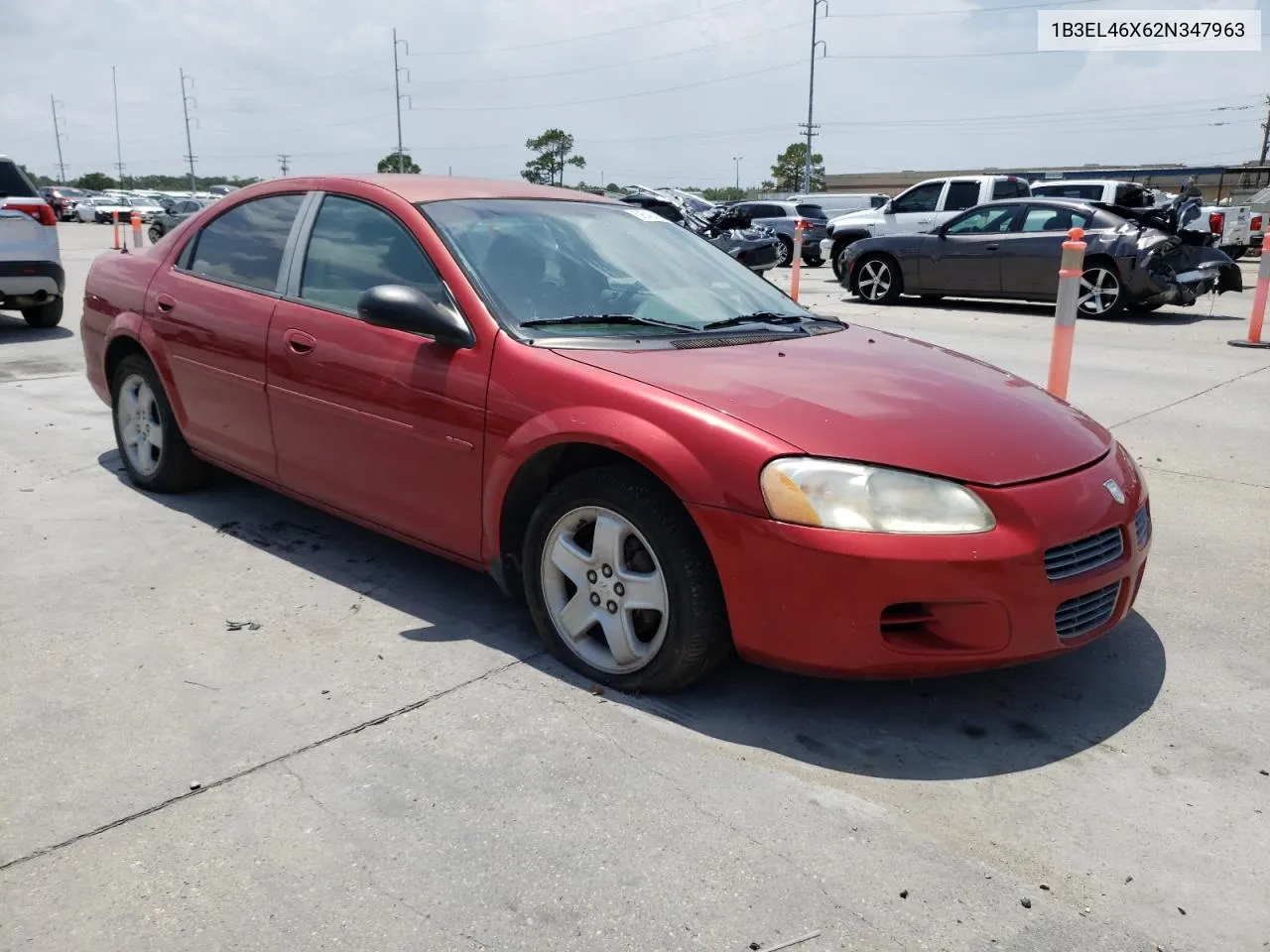 2002 Dodge Stratus Se Plus VIN: 1B3EL46X62N347963 Lot: 65300593