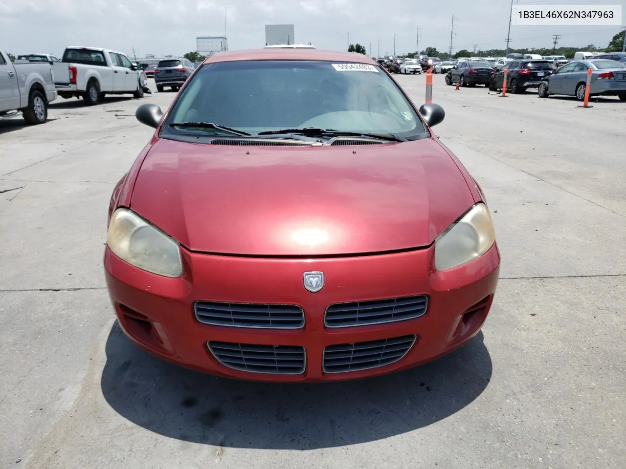 2002 Dodge Stratus Se Plus VIN: 1B3EL46X62N347963 Lot: 65300593