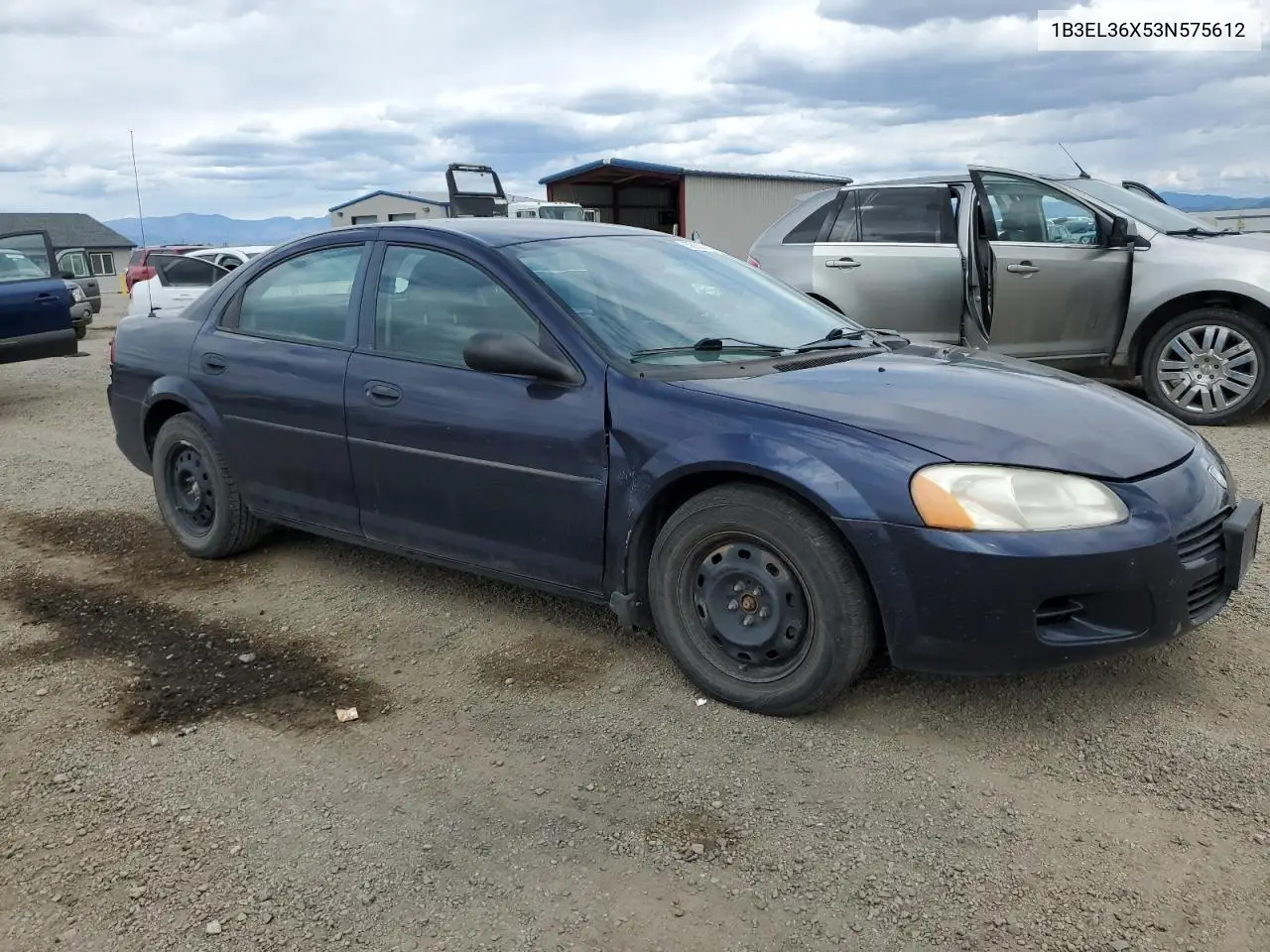 2003 Dodge Stratus Se VIN: 1B3EL36X53N575612 Lot: 58922435