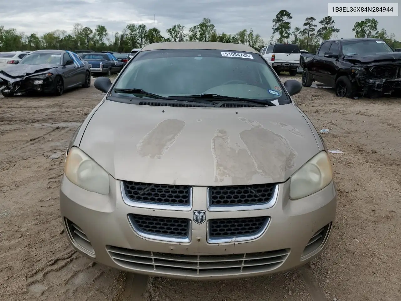 2004 Dodge Stratus Se VIN: 1B3EL36X84N284944 Lot: 51084785