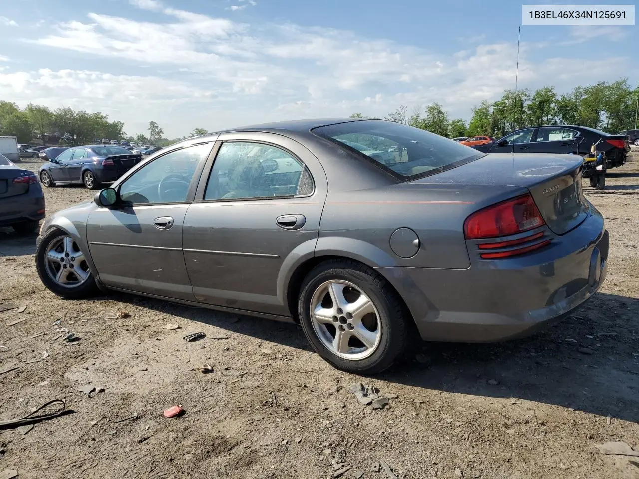 2004 Dodge Stratus Sxt VIN: 1B3EL46X34N125691 Lot: 56229295