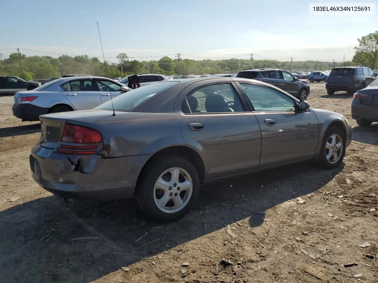 2004 Dodge Stratus Sxt VIN: 1B3EL46X34N125691 Lot: 56229295