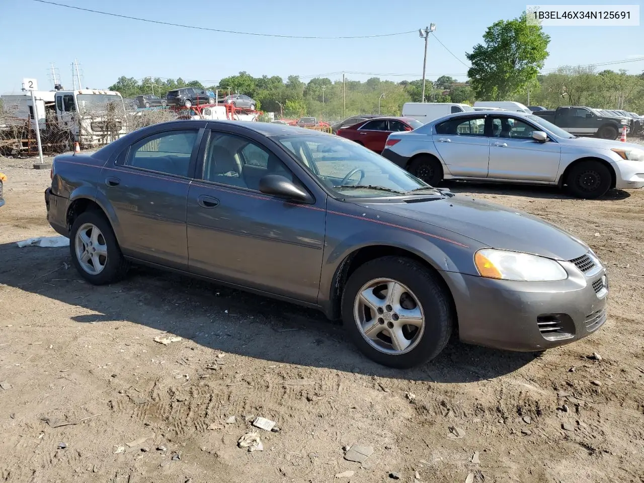 2004 Dodge Stratus Sxt VIN: 1B3EL46X34N125691 Lot: 56229295