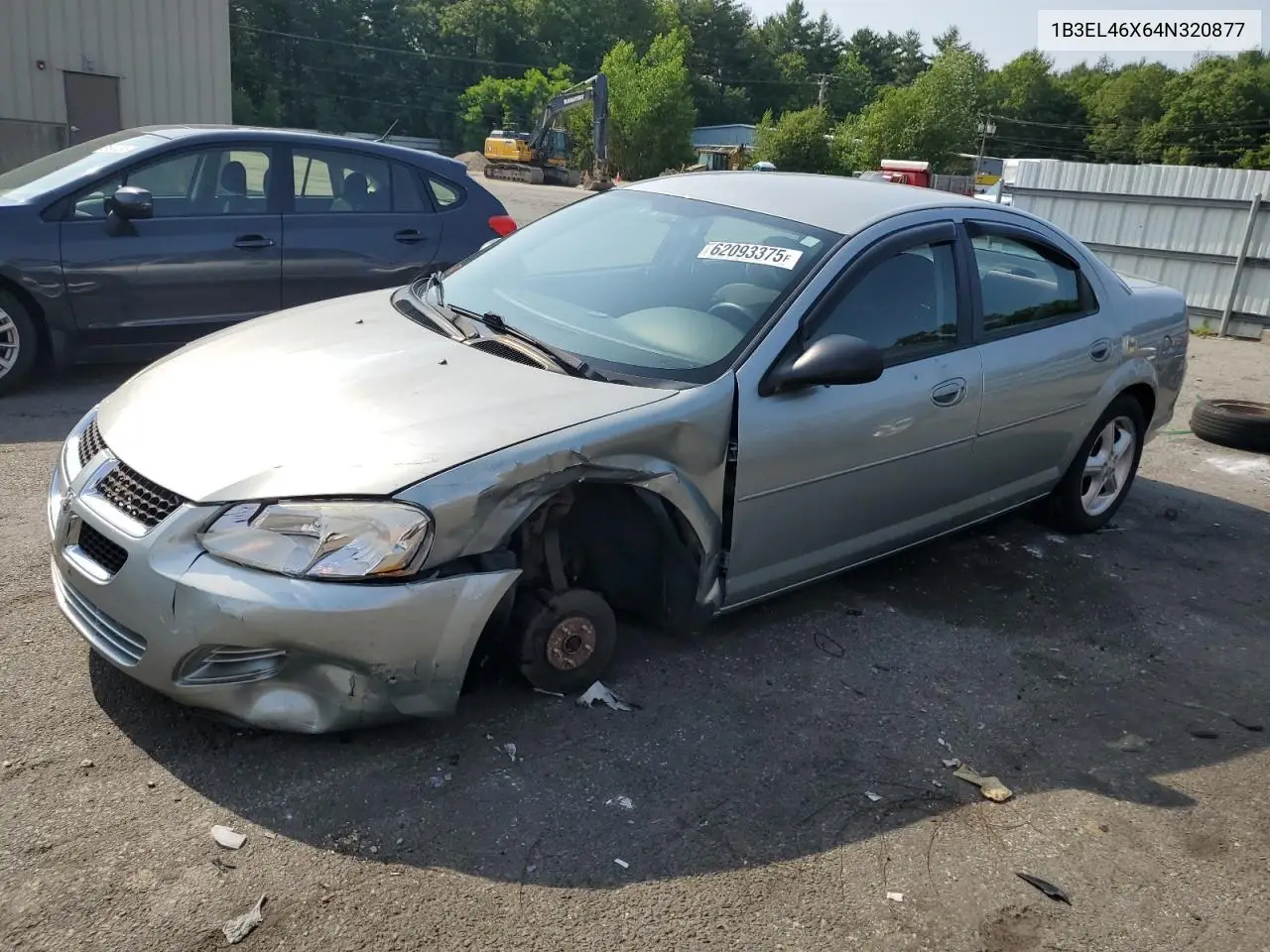 2004 Dodge Stratus Sxt VIN: 1B3EL46X64N320877 Lot: 62093375