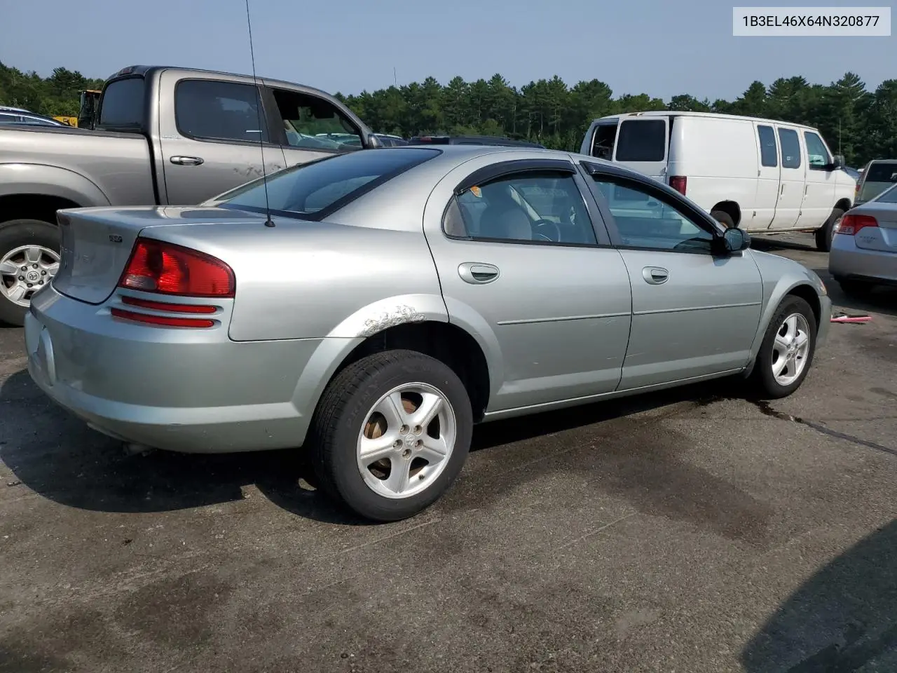 2004 Dodge Stratus Sxt VIN: 1B3EL46X64N320877 Lot: 62093375