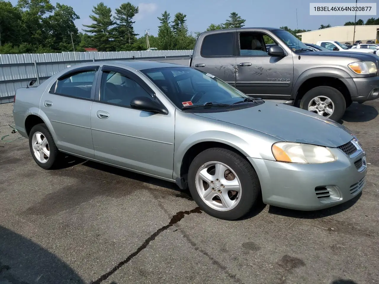 2004 Dodge Stratus Sxt VIN: 1B3EL46X64N320877 Lot: 62093375