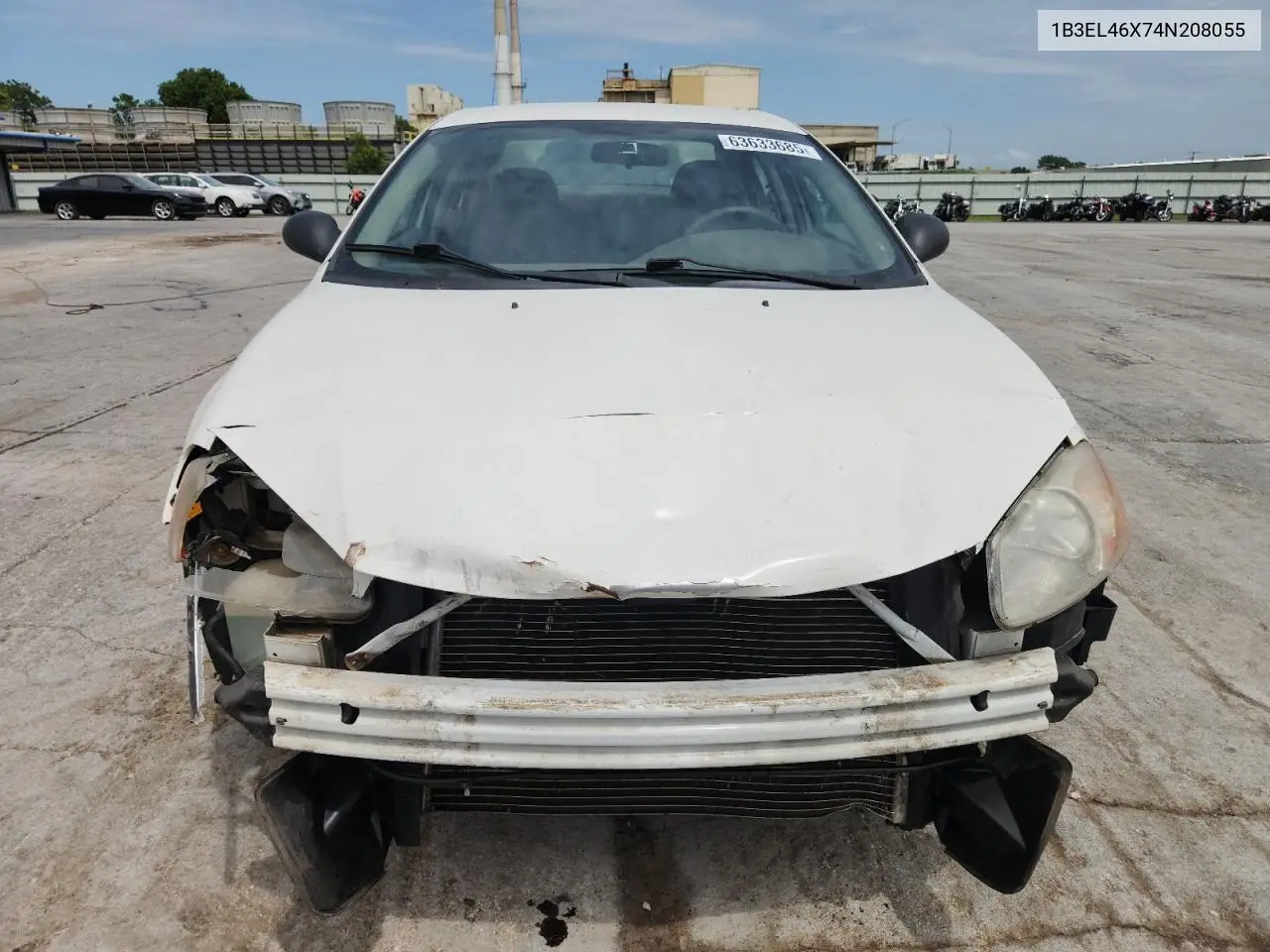 2004 Dodge Stratus Sxt VIN: 1B3EL46X74N208055 Lot: 63633685