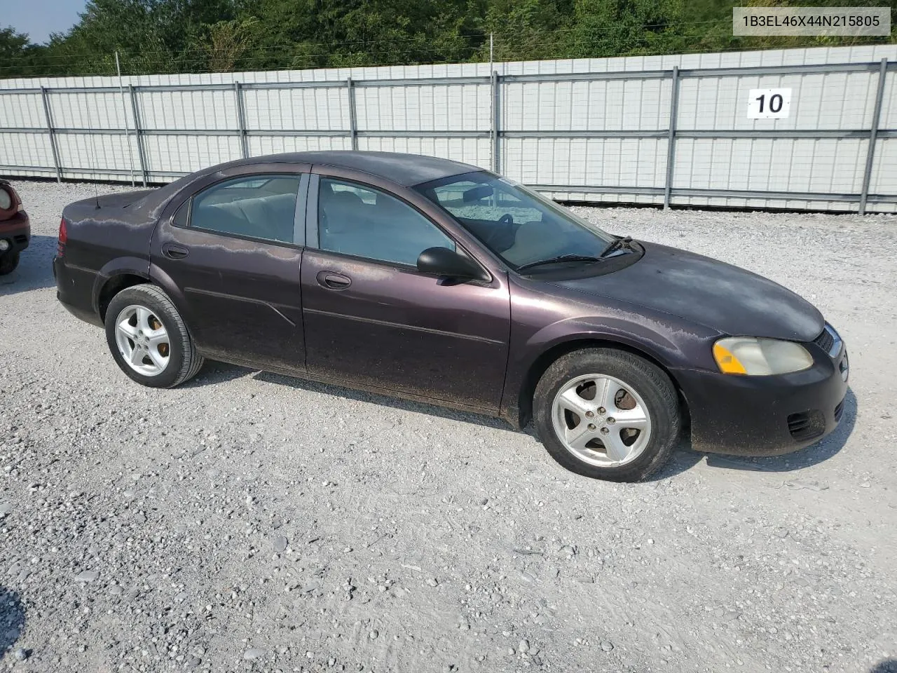 2004 Dodge Stratus Sxt VIN: 1B3EL46X44N215805 Lot: 68839434