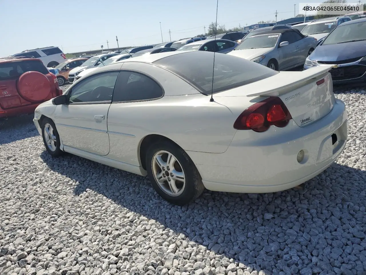 2005 Dodge Stratus Sxt VIN: 4B3AG42G65E045410 Lot: 39575494