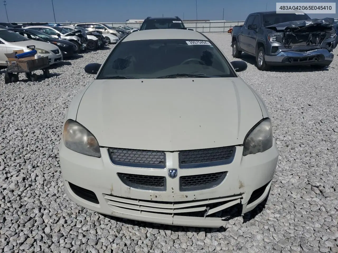 2005 Dodge Stratus Sxt VIN: 4B3AG42G65E045410 Lot: 39575494