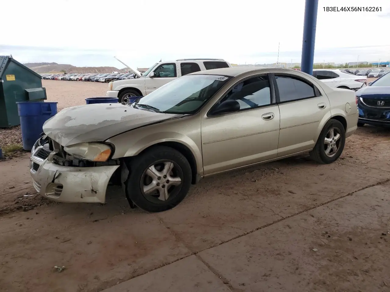 2006 Dodge Stratus Sxt VIN: 1B3EL46X56N162261 Lot: 51186055