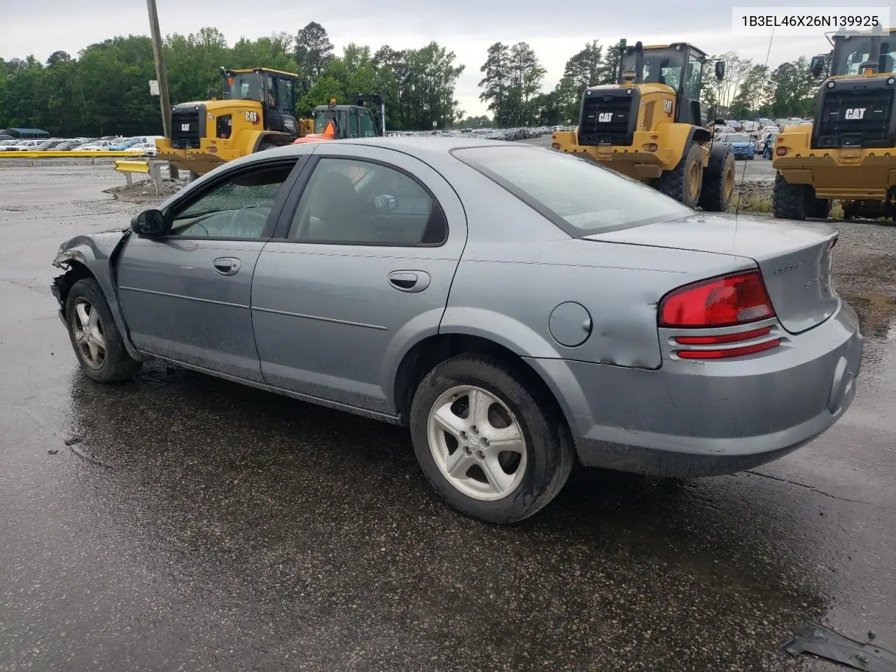 2006 Dodge Stratus Sxt VIN: 1B3EL46X26N139925 Lot: 55661045