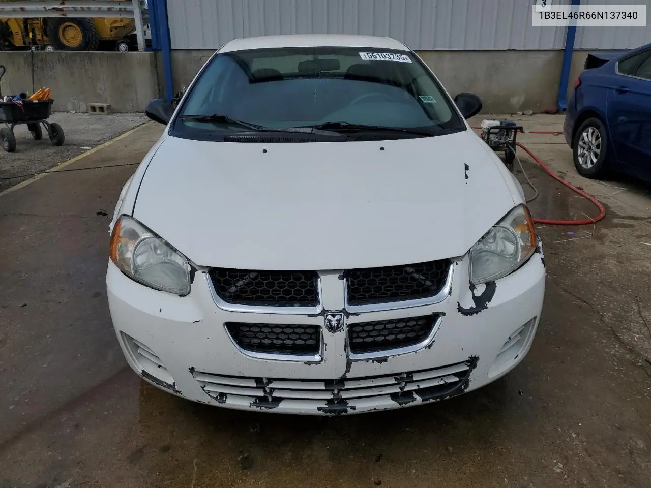2006 Dodge Stratus Sxt VIN: 1B3EL46R66N137340 Lot: 56103735