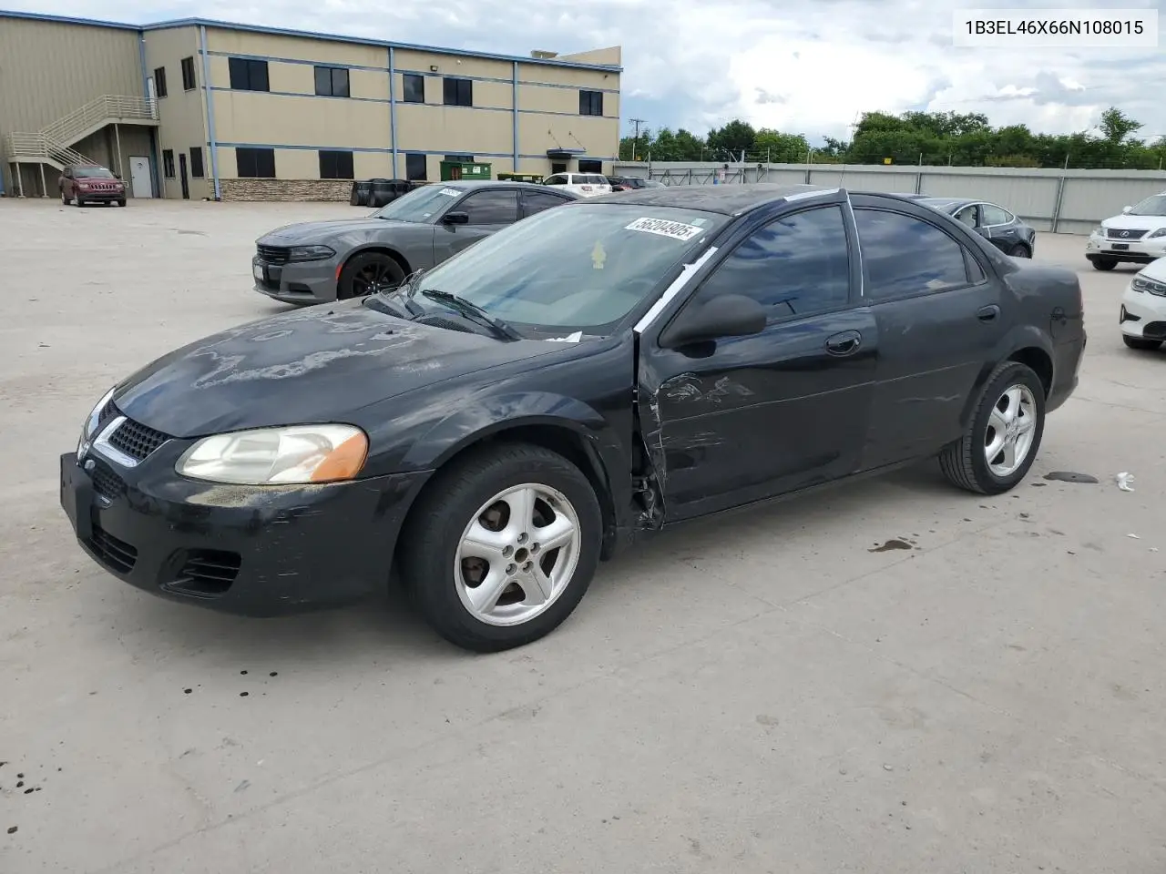 2006 Dodge Stratus Sxt VIN: 1B3EL46X66N108015 Lot: 56204905