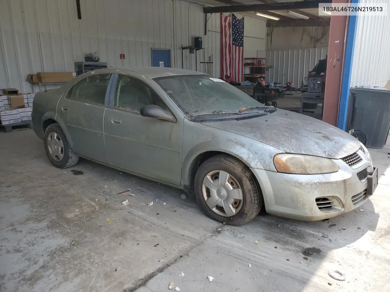 2006 Dodge Stratus Sxt VIN: 1B3AL46T26N219513 Lot: 62292485