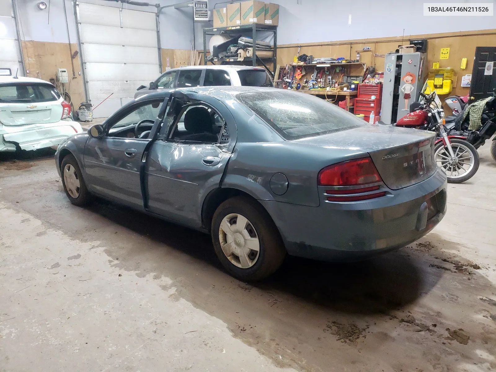 2006 Dodge Stratus Sxt VIN: 1B3AL46T46N211526 Lot: 66301692