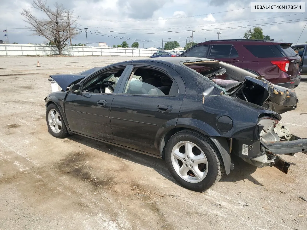 2006 Dodge Stratus Sxt VIN: 1B3AL46T46N178544 Lot: 67247243