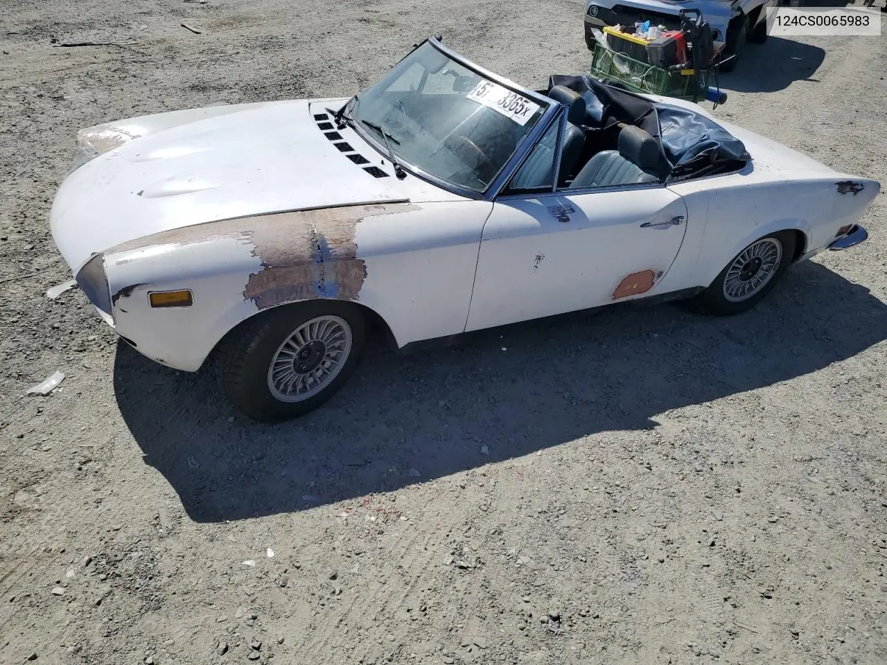 1973 Fiat 124 Spider VIN: 124CS0065983 Lot: 57913365
