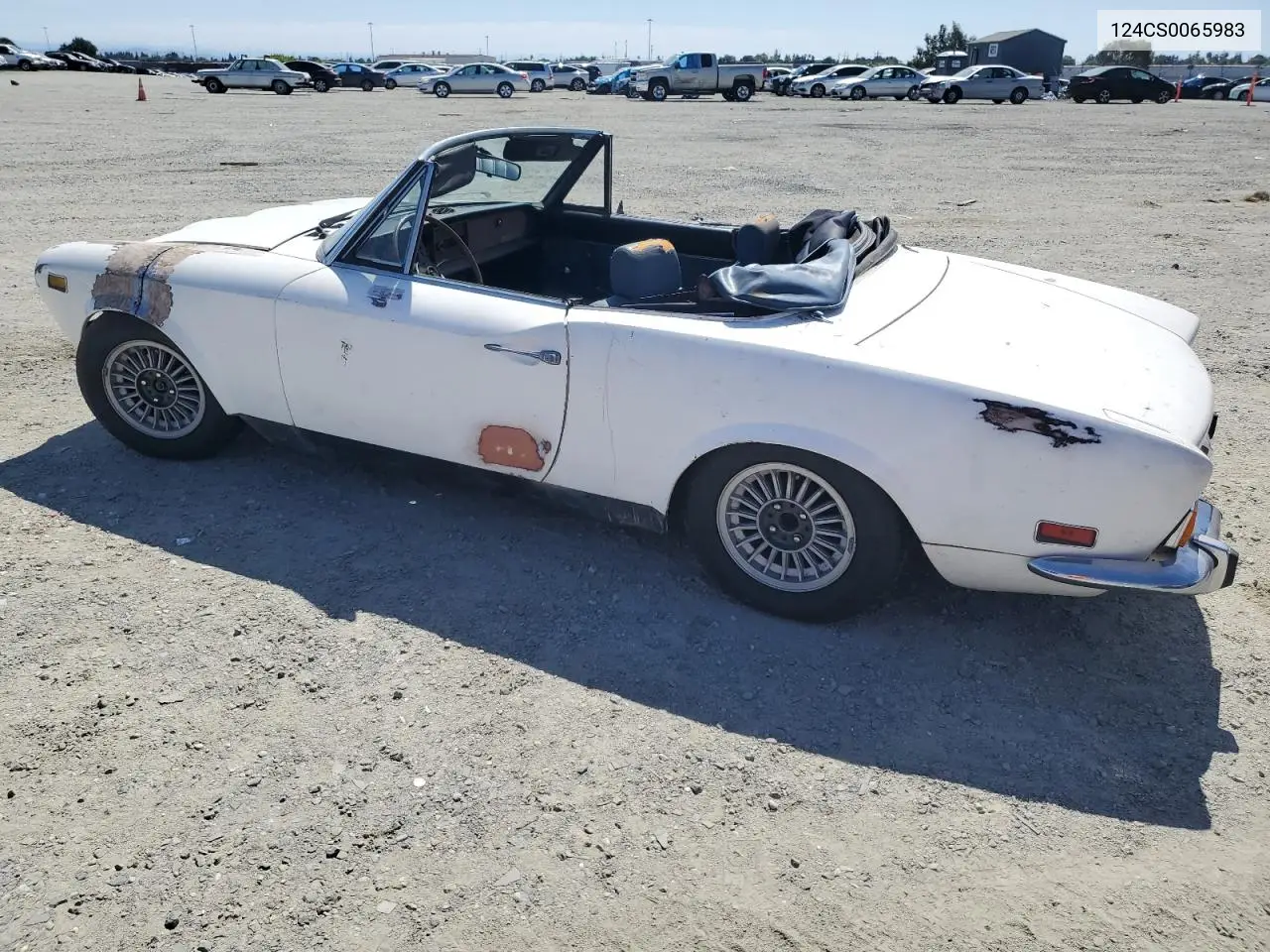 1973 Fiat 124 Spider VIN: 124CS0065983 Lot: 57913365