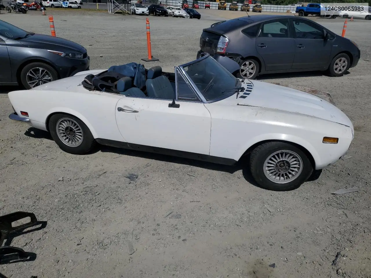 1973 Fiat 124 Spider VIN: 124CS0065983 Lot: 57913365