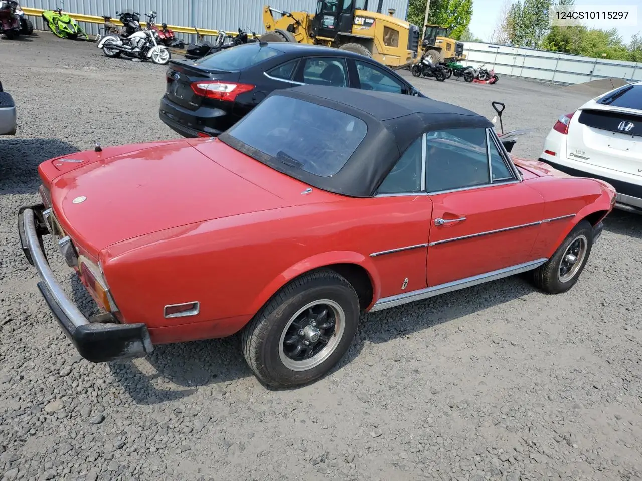 1977 Fiat 124 Spider VIN: 124CS10115297 Lot: 61256485