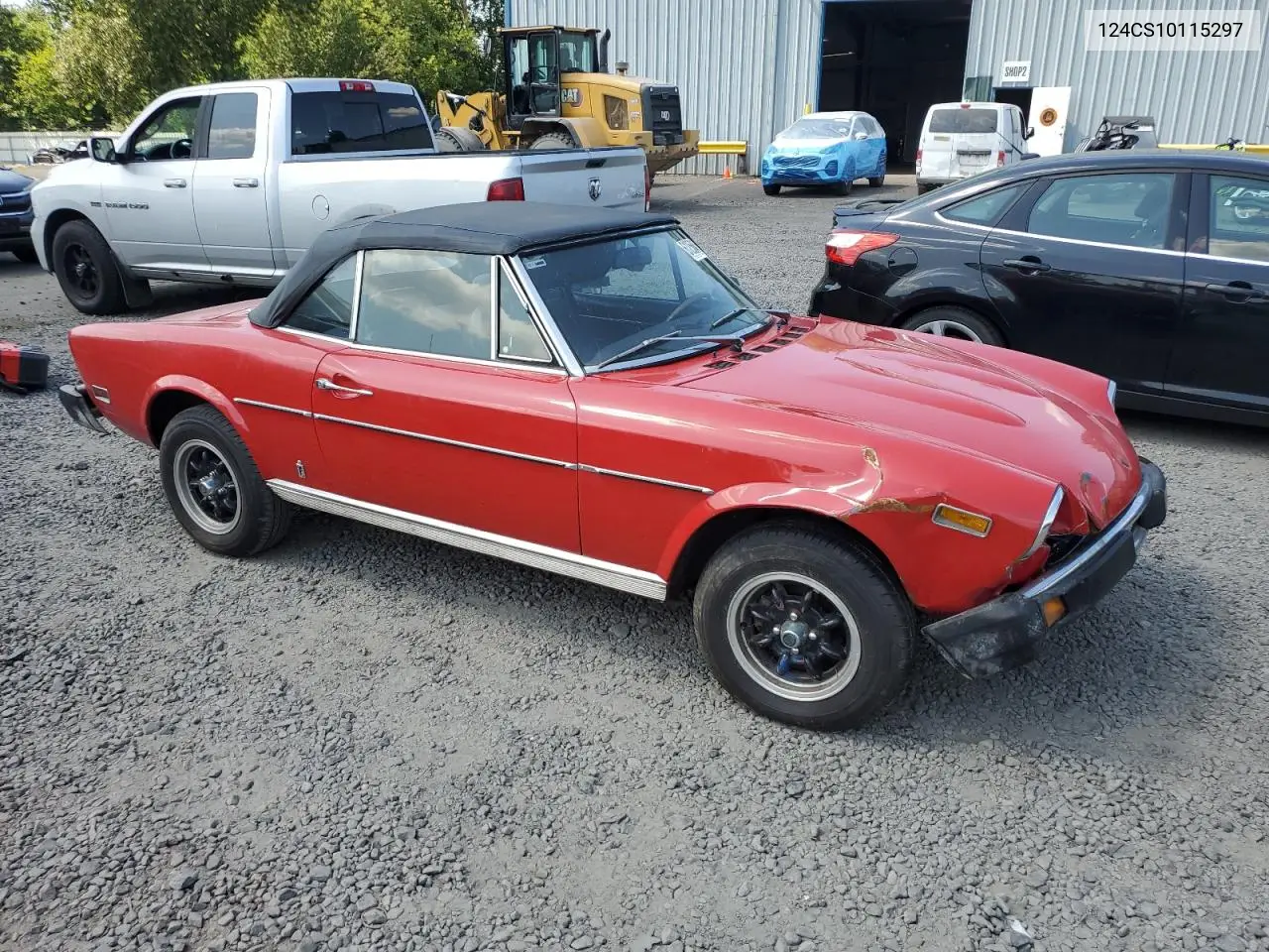 1977 Fiat 124 Spider VIN: 124CS10115297 Lot: 61256485