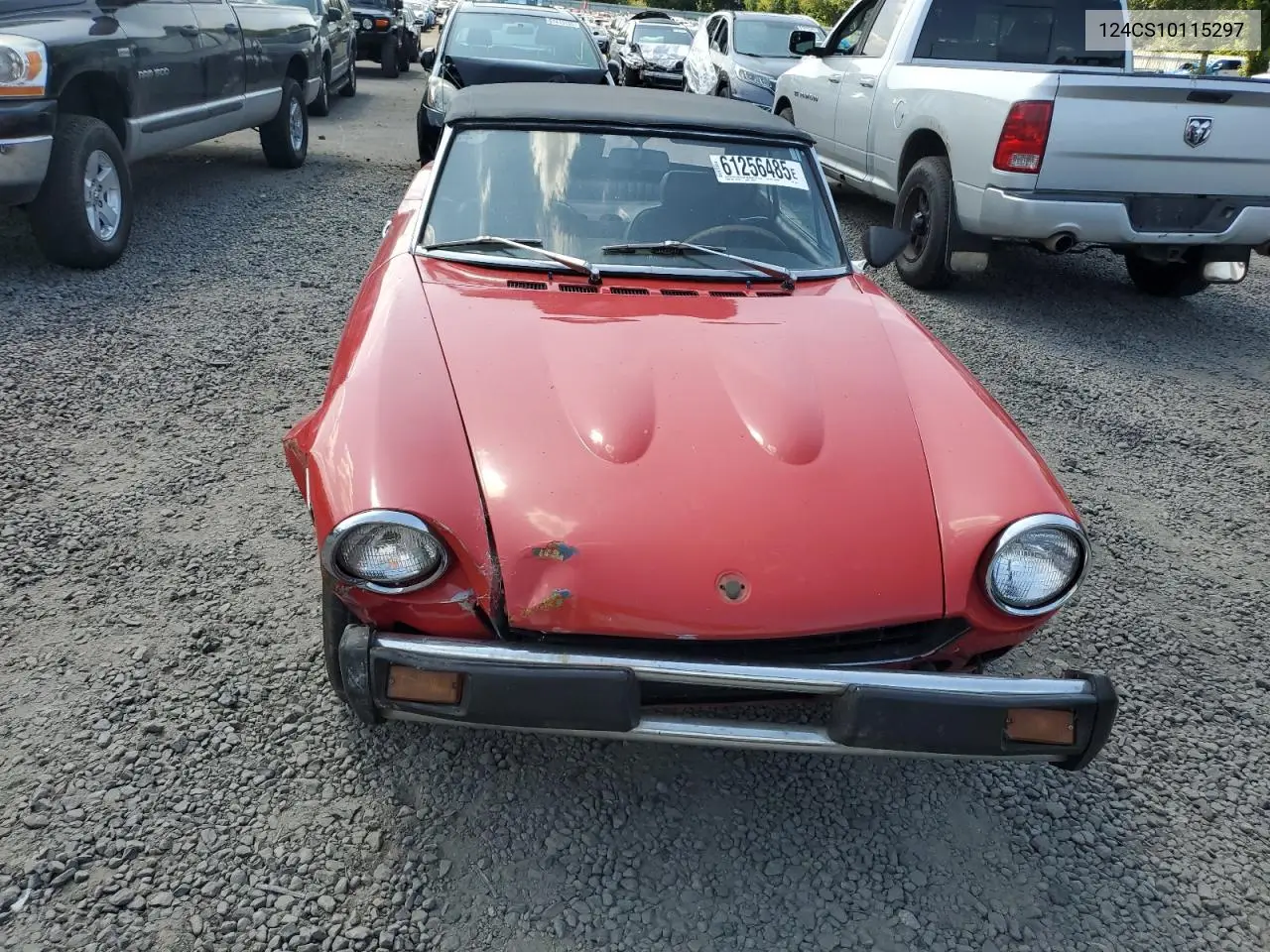 1977 Fiat 124 Spider VIN: 124CS10115297 Lot: 61256485