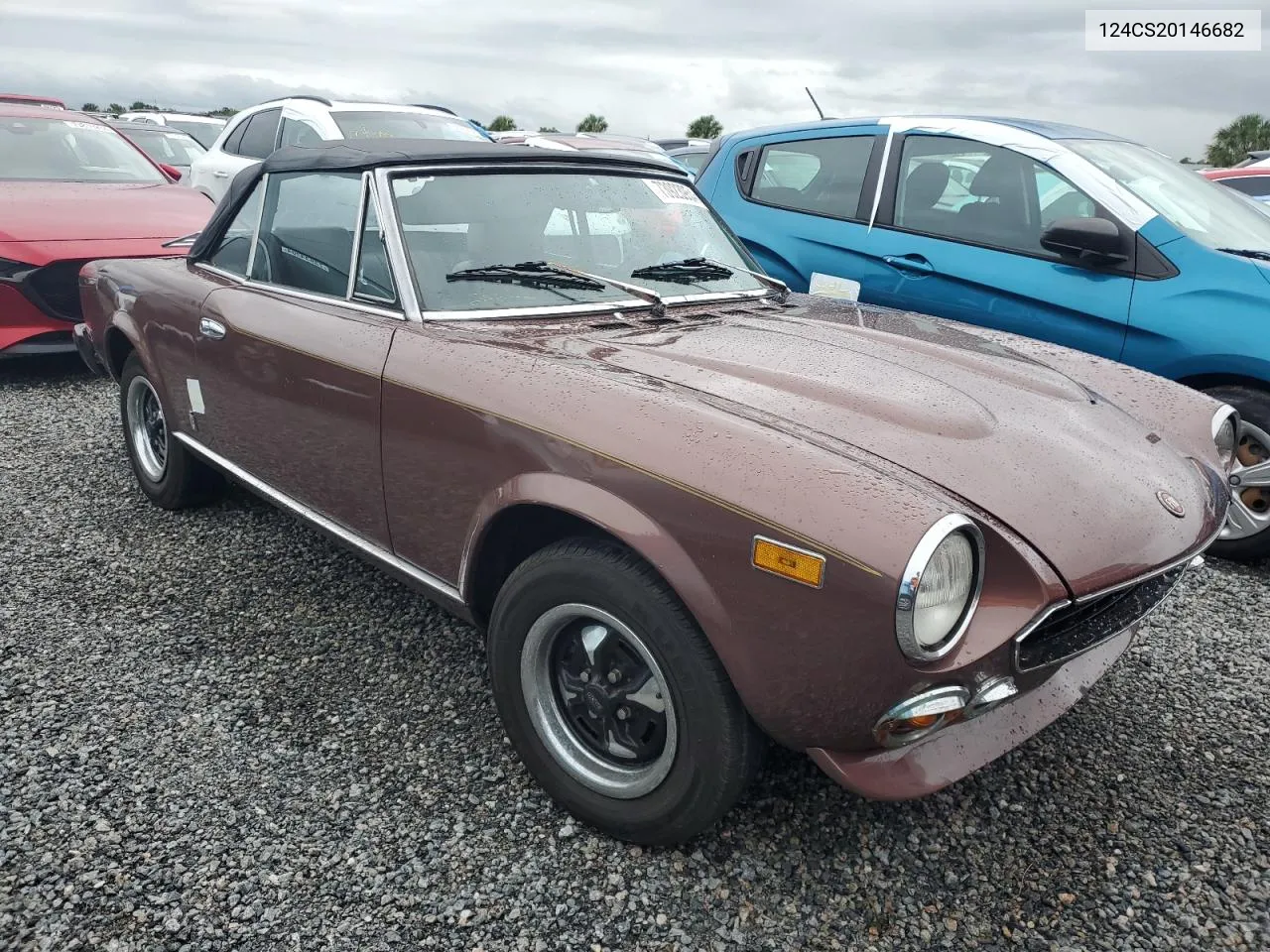 1979 Fiat 124 Spider VIN: 124CS20146682 Lot: 73923954