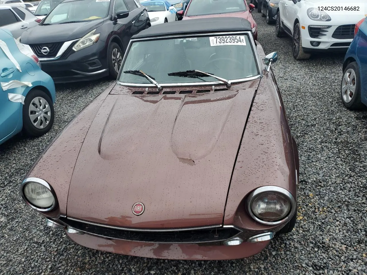 1979 Fiat 124 Spider VIN: 124CS20146682 Lot: 73923954
