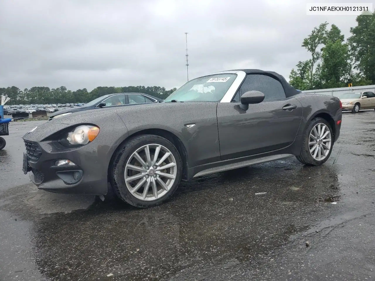 2017 Fiat 124 Spider Classica VIN: JC1NFAEKXH0121311 Lot: 59753745