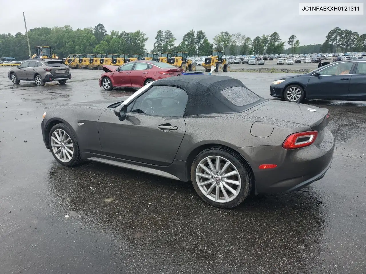 2017 Fiat 124 Spider Classica VIN: JC1NFAEKXH0121311 Lot: 59753745