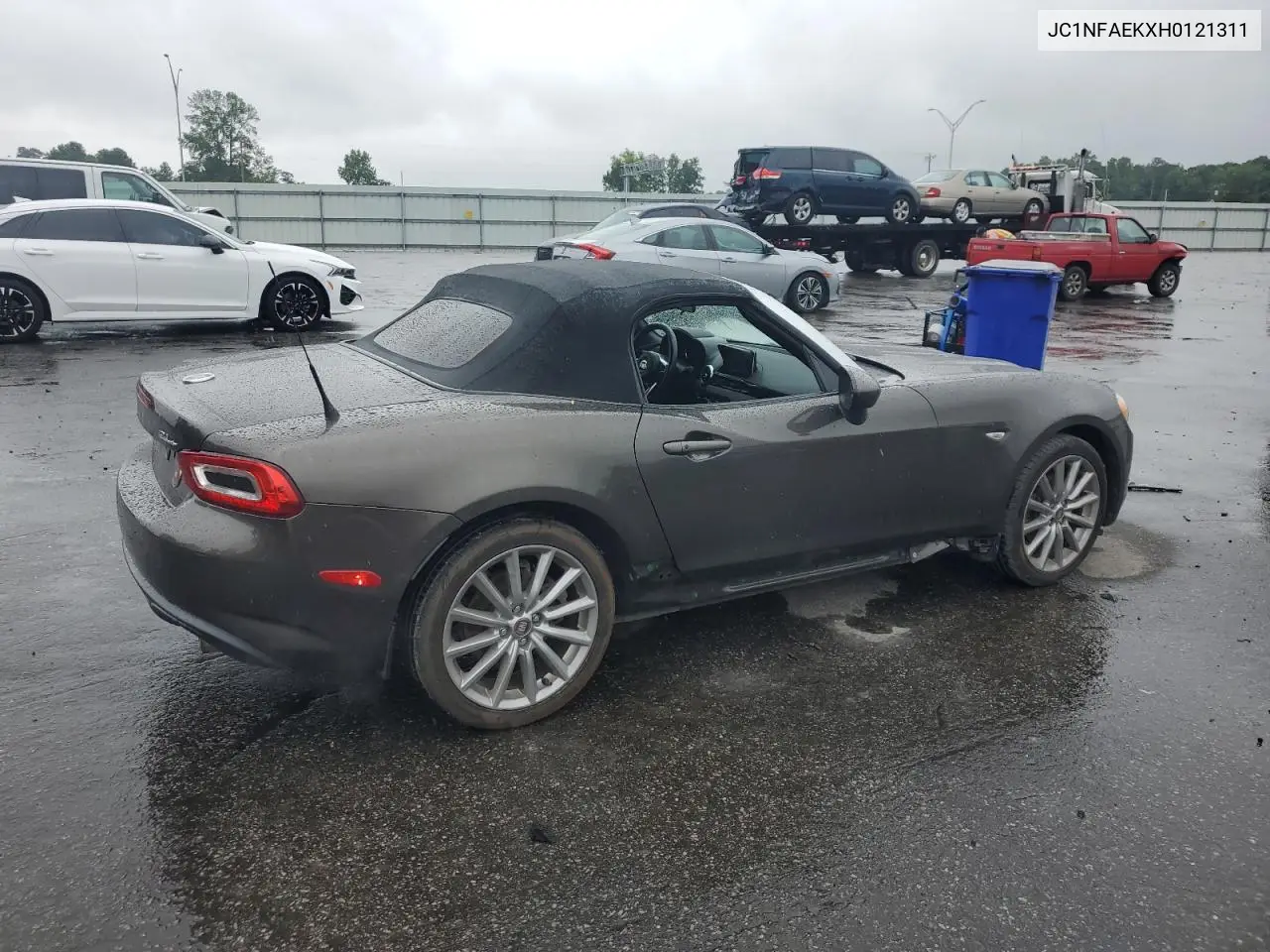 2017 Fiat 124 Spider Classica VIN: JC1NFAEKXH0121311 Lot: 59753745