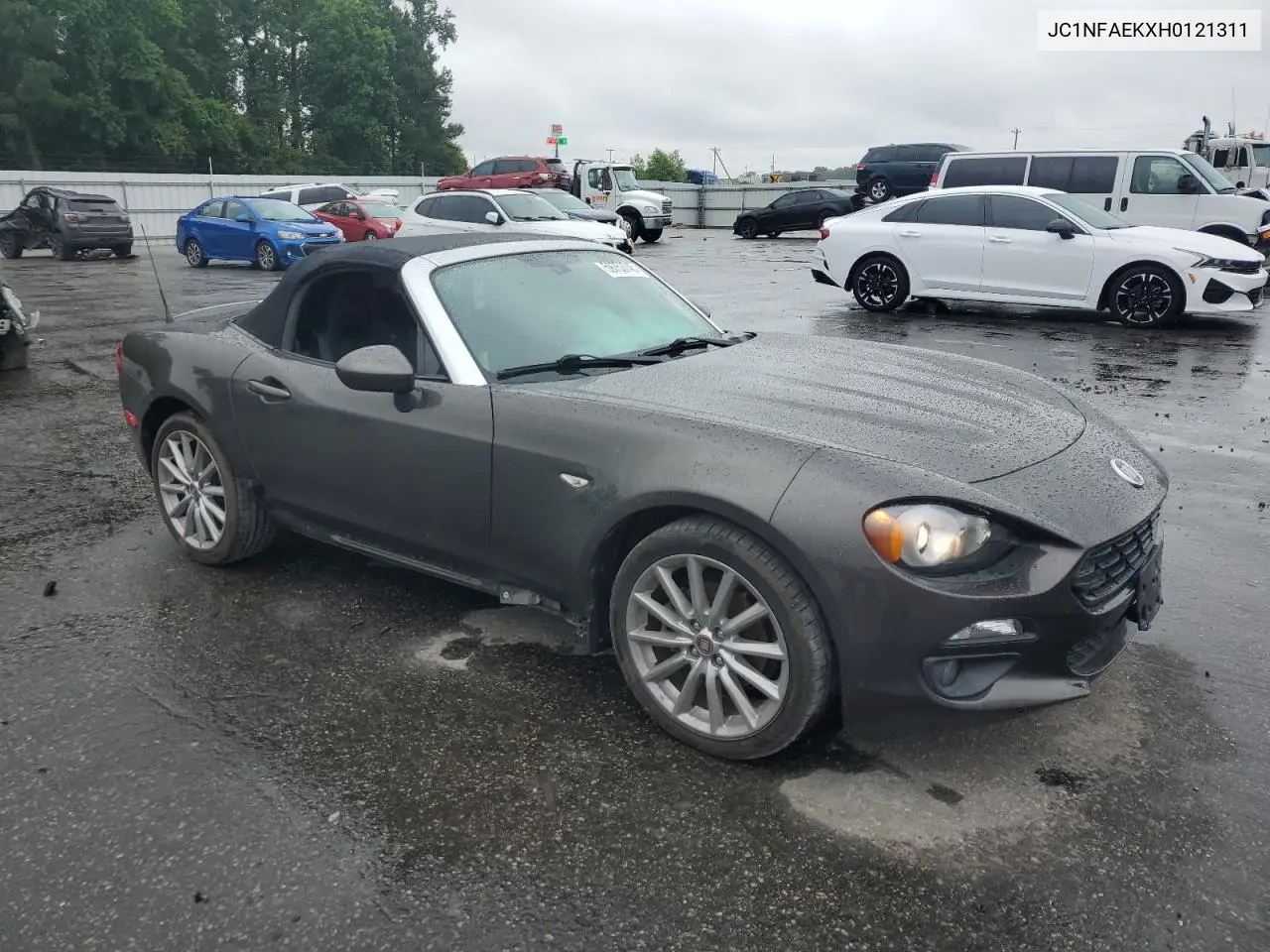 2017 Fiat 124 Spider Classica VIN: JC1NFAEKXH0121311 Lot: 59753745