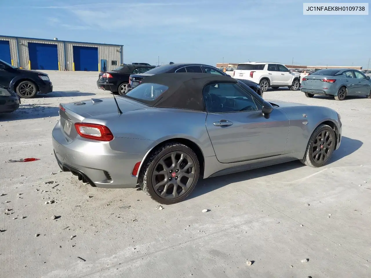 2017 Fiat 124 Spider Classica VIN: JC1NFAEK8H0109738 Lot: 61368405