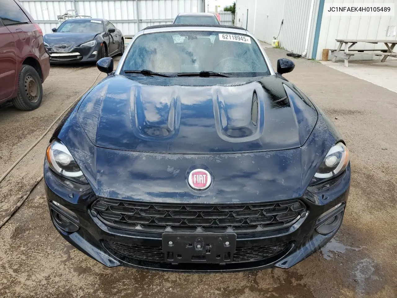 2017 Fiat 124 Spider Classica VIN: JC1NFAEK4H0105489 Lot: 62118945