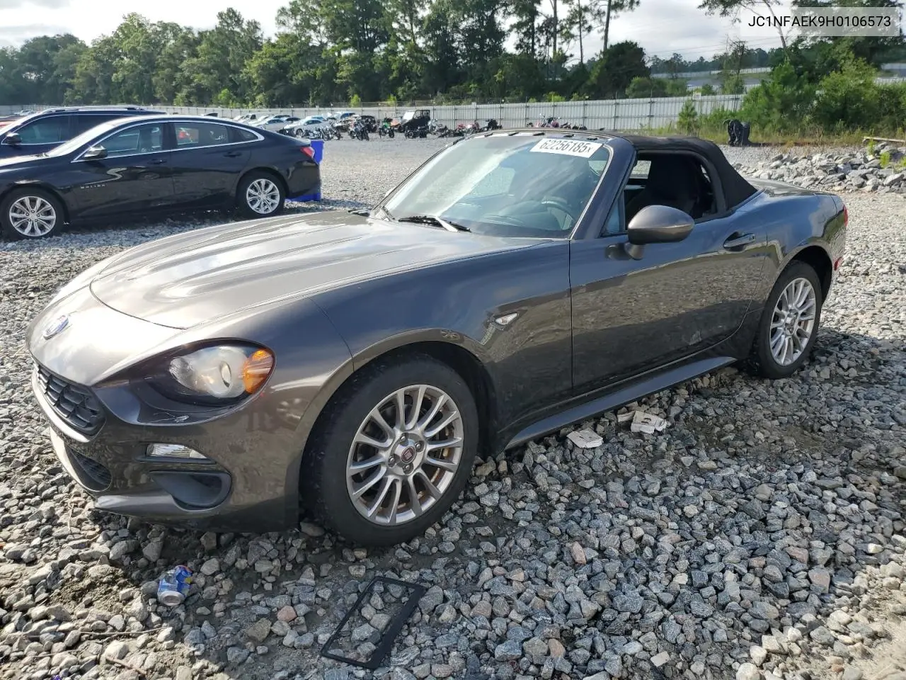2017 Fiat 124 Spider Classica VIN: JC1NFAEK9H0106573 Lot: 62256185