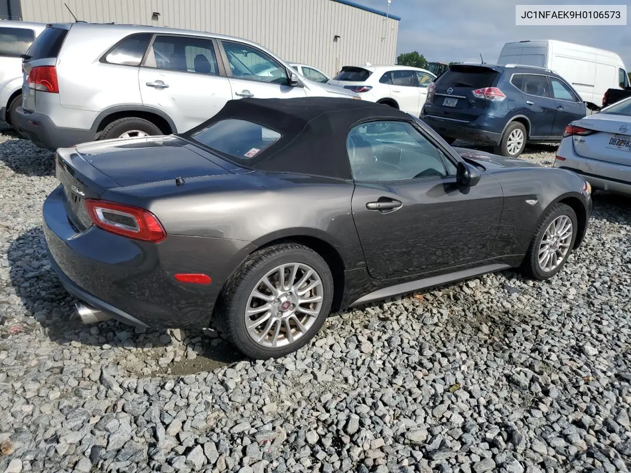 2017 Fiat 124 Spider Classica VIN: JC1NFAEK9H0106573 Lot: 62256185