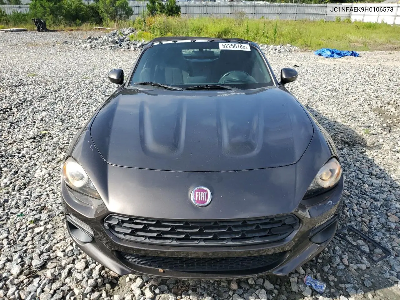 2017 Fiat 124 Spider Classica VIN: JC1NFAEK9H0106573 Lot: 62256185