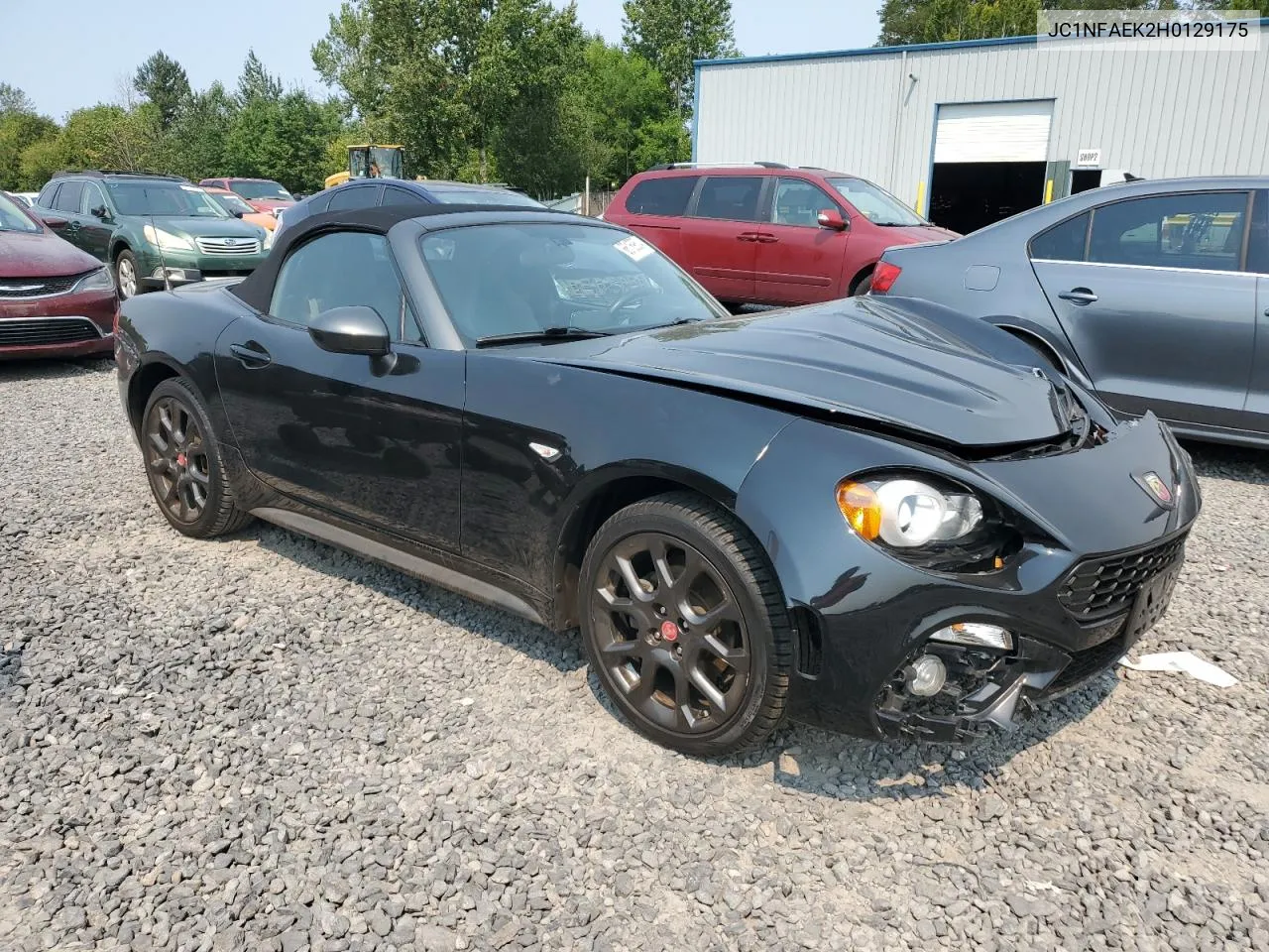 2017 Fiat 124 Spider Classica VIN: JC1NFAEK2H0129175 Lot: 66169504