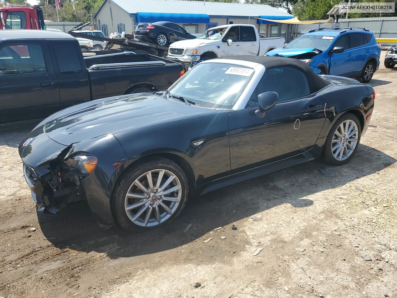 2017 Fiat 124 Spider Classica VIN: JC1NFAEKXH0108218 Lot: 68952454