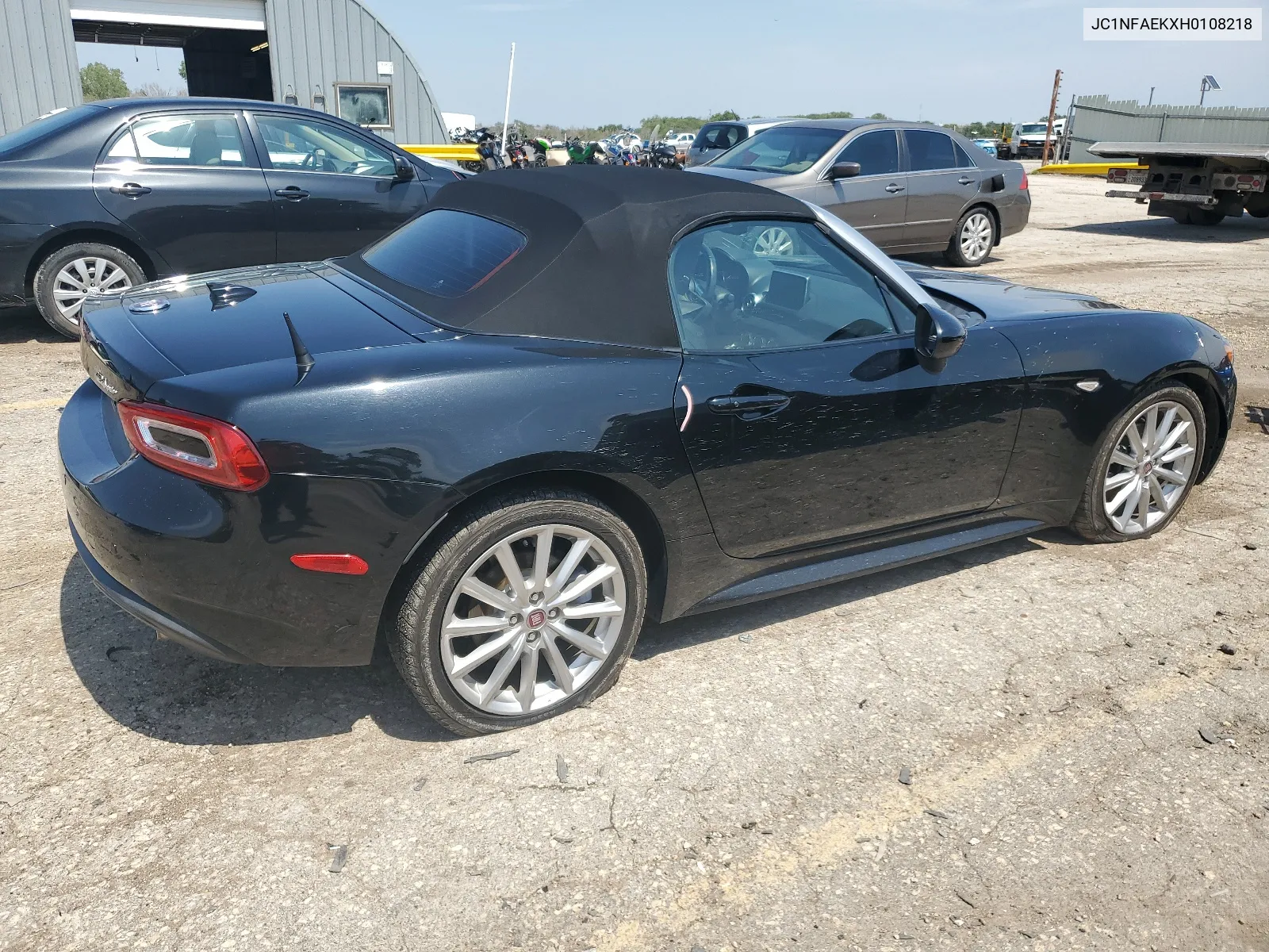2017 Fiat 124 Spider Classica VIN: JC1NFAEKXH0108218 Lot: 68952454
