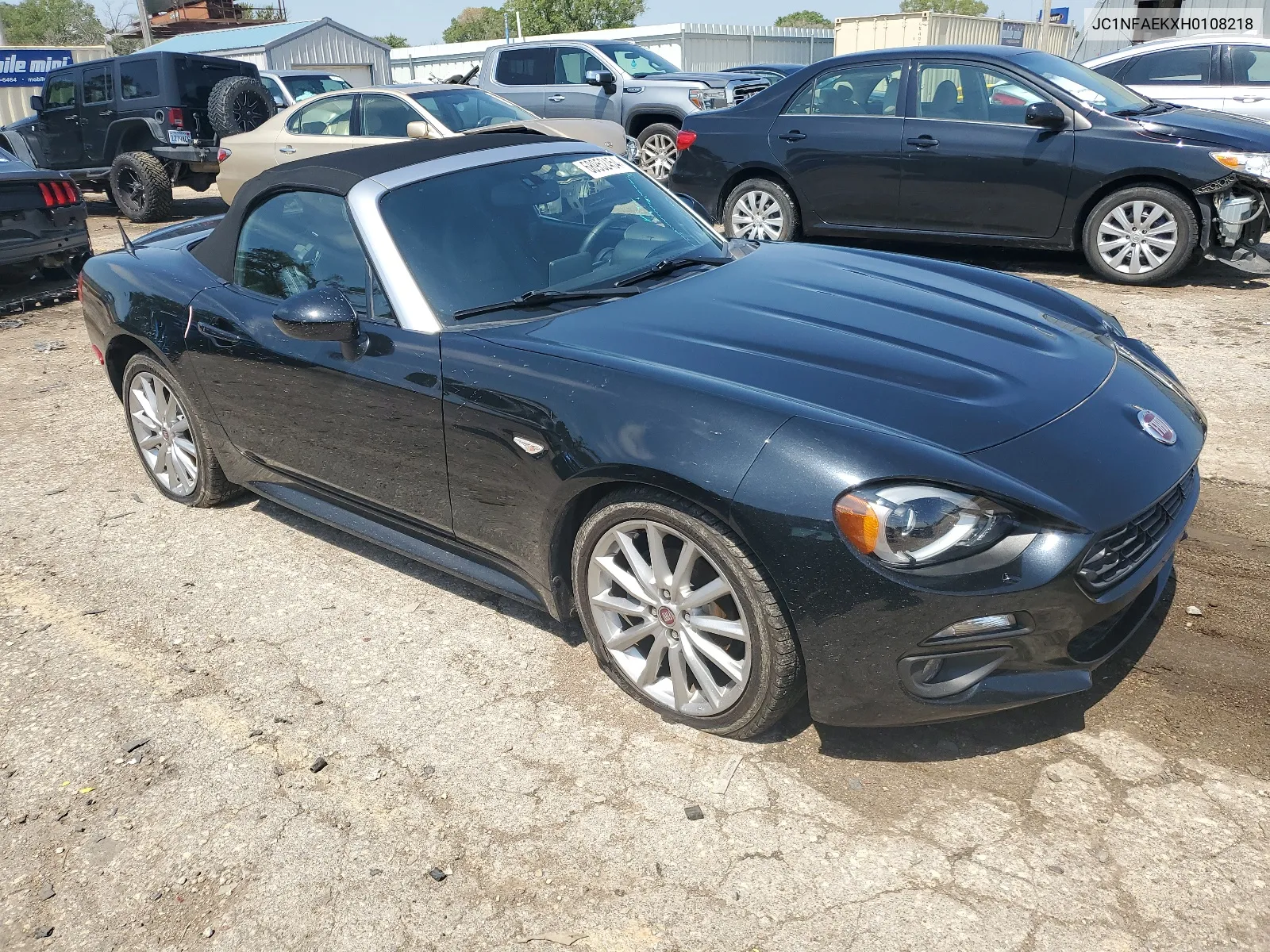 2017 Fiat 124 Spider Classica VIN: JC1NFAEKXH0108218 Lot: 68952454