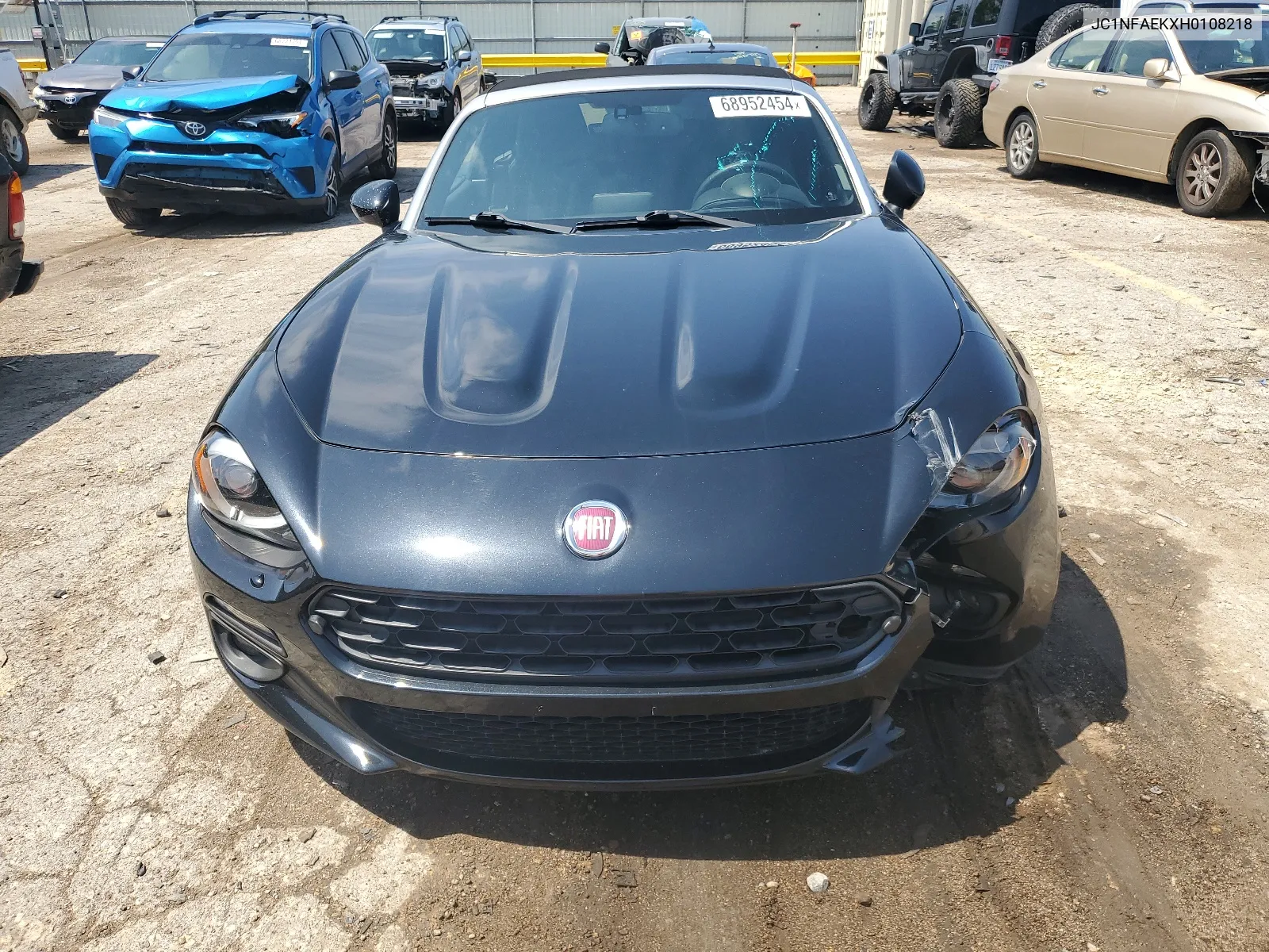 2017 Fiat 124 Spider Classica VIN: JC1NFAEKXH0108218 Lot: 68952454