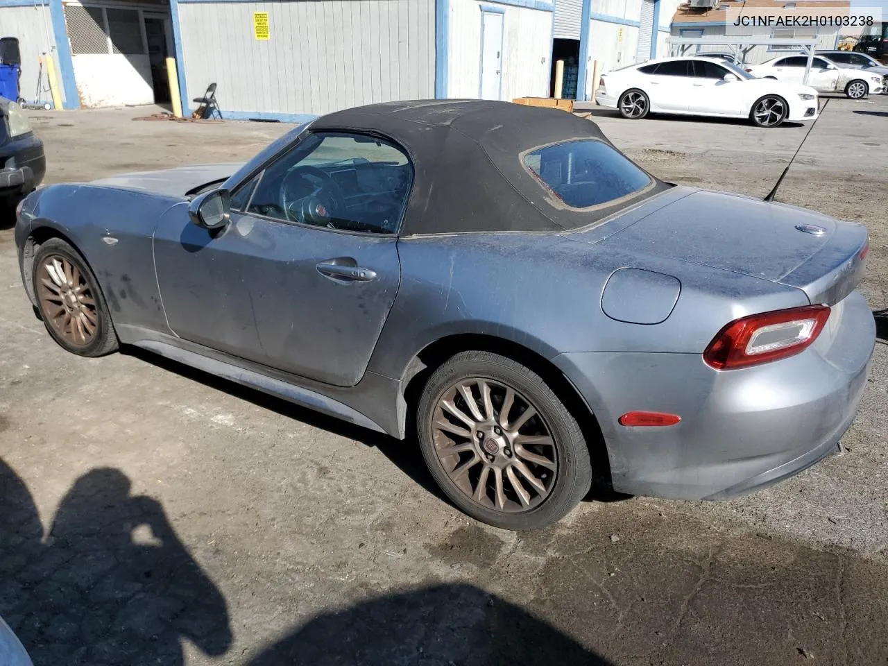 2017 Fiat 124 Spider Classica VIN: JC1NFAEK2H0103238 Lot: 78315514