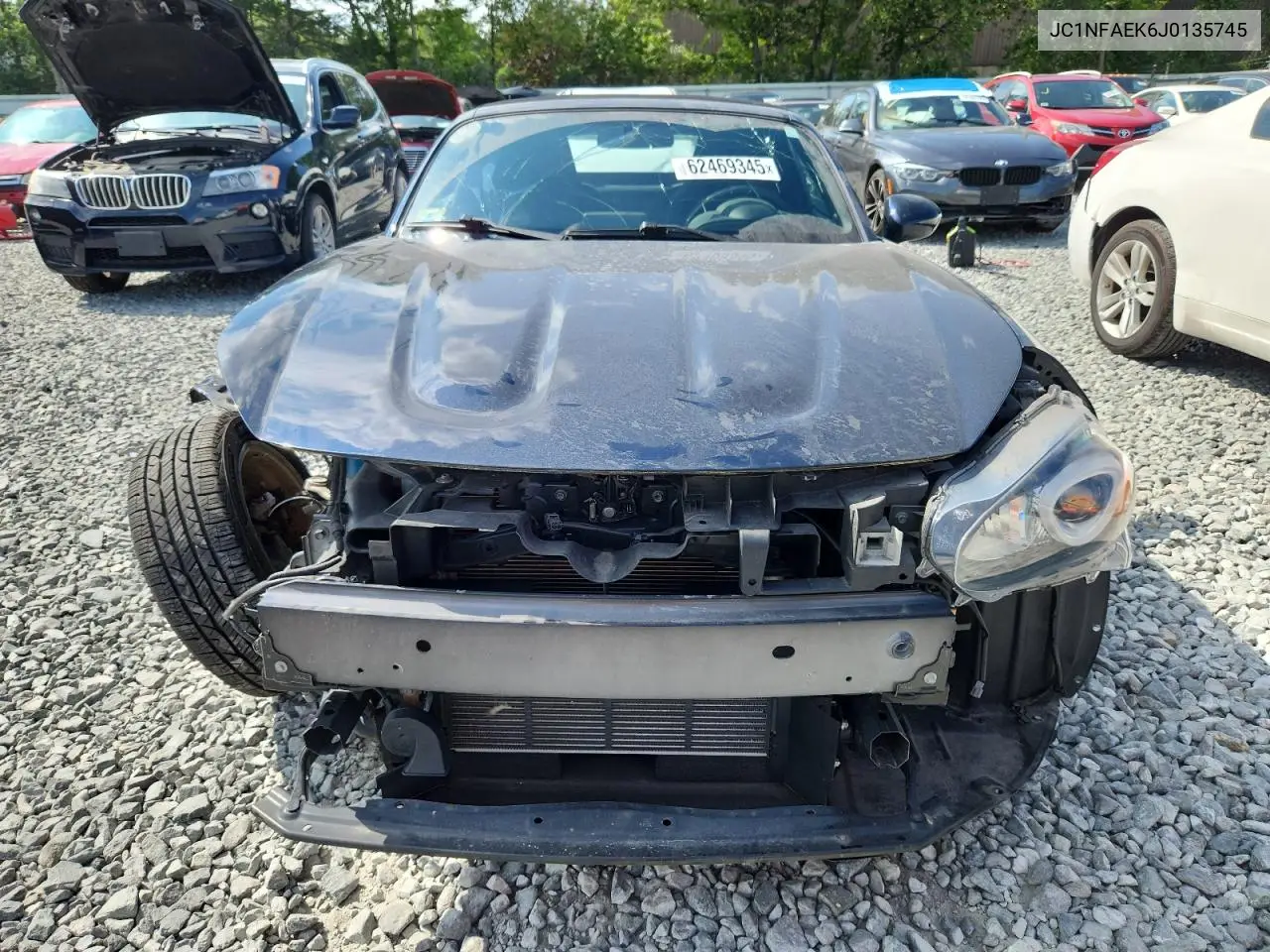 2018 Fiat 124 Spider Classica VIN: JC1NFAEK6J0135745 Lot: 62469345