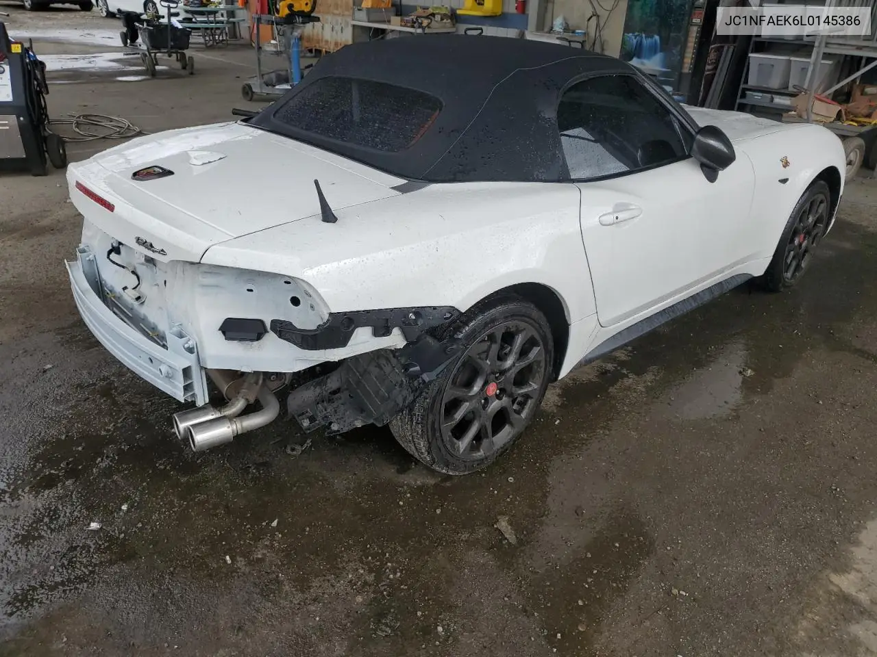 2020 Fiat 124 Spider Classica VIN: JC1NFAEK6L0145386 Lot: 48812205