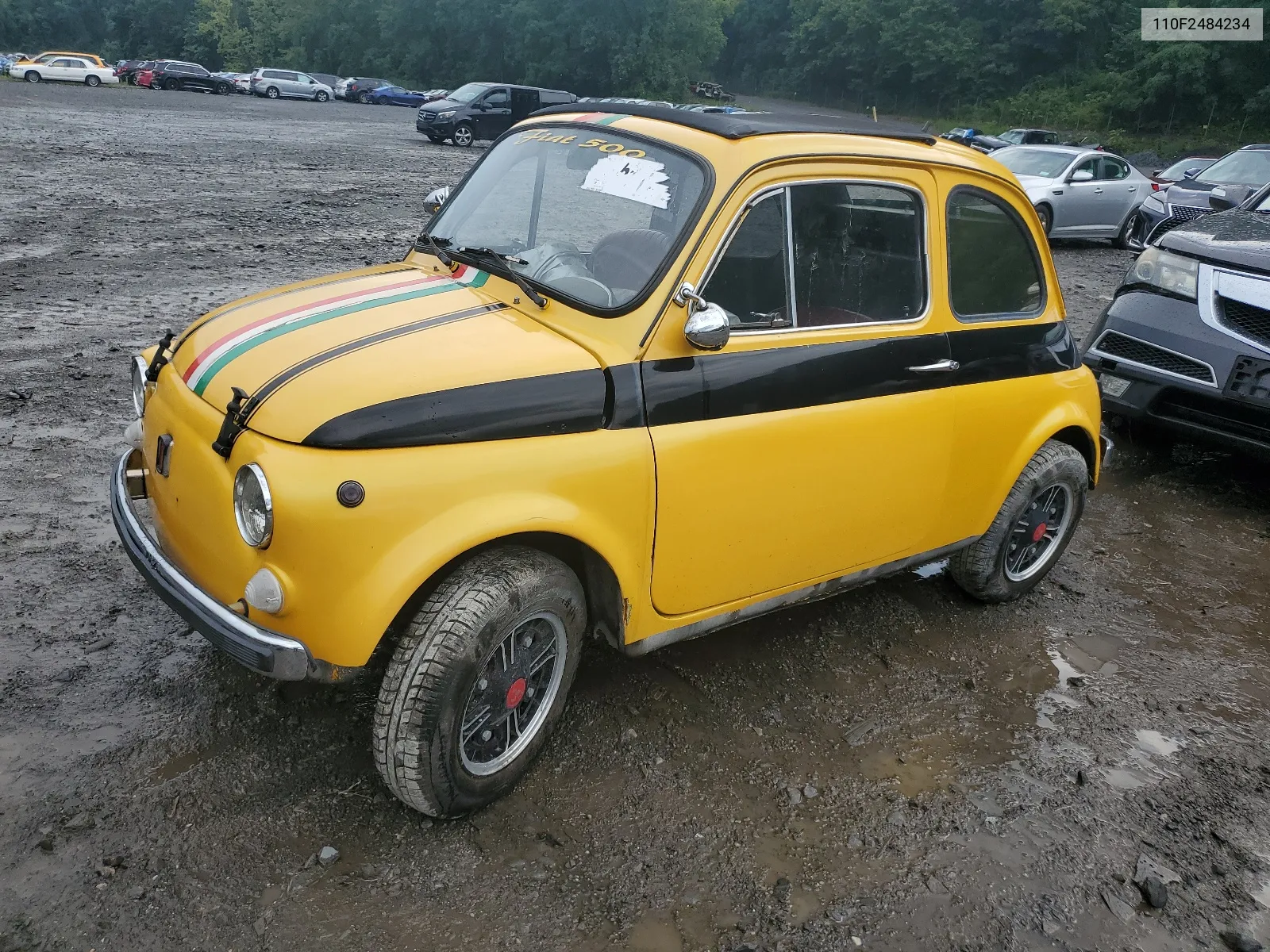1970 Fiat 500L VIN: 110F2484234 Lot: 63221414
