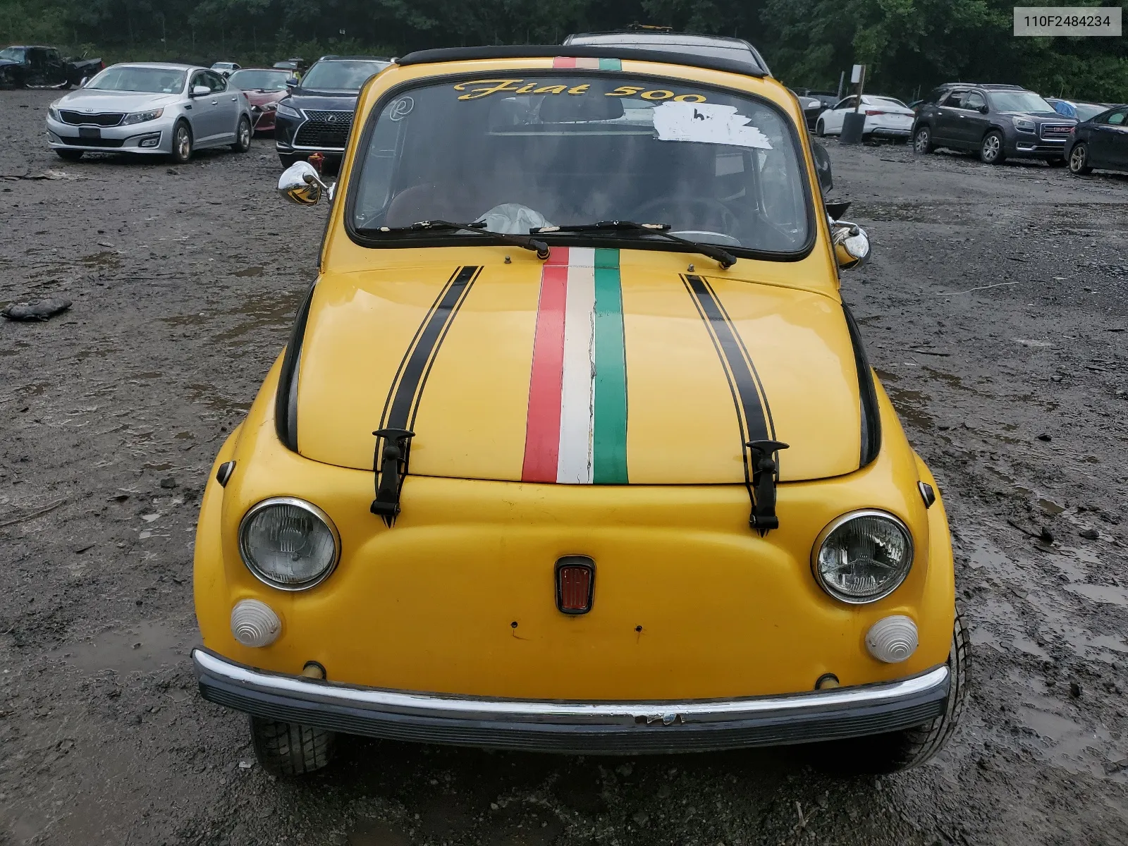 1970 Fiat 500L VIN: 110F2484234 Lot: 63221414